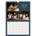A3 photo calendars — Slate and serifs [February]