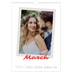 A3 photo calendars — Signed in crimson [March]