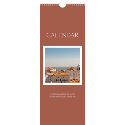 Slim Calendar  — Classic colours [cover]