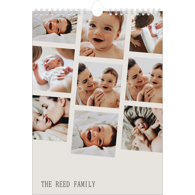 A4 Photo Calendar — Memories in motion [cover]