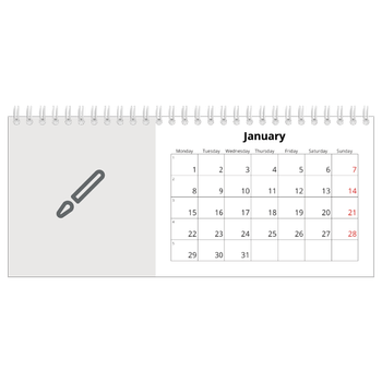 Desk Photo Calendar — Design your own product