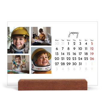 Easel Desk Calendar Landscape — Photo arrangements