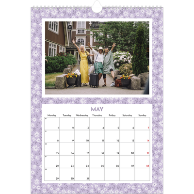 A3 photo calendars — Full bloom [cover]