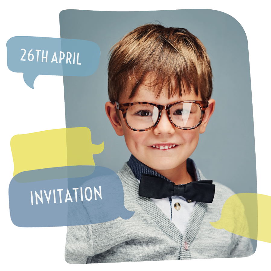 Invitations — Speech bubbles