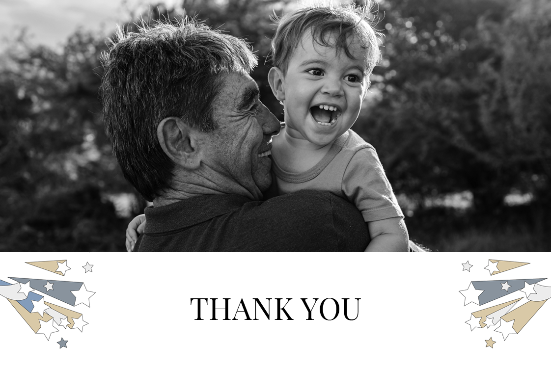 Thank you cards — Starry gratitude