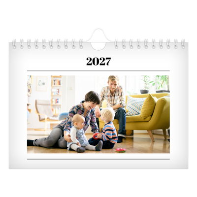 A5 Landscape Photo Calendar — Hot off the press [cover]