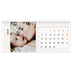 Desk calendars — Overlapping text [April]