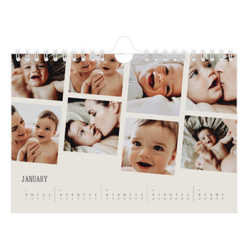 A5 Landscape Photo Calendar — Memories in motion