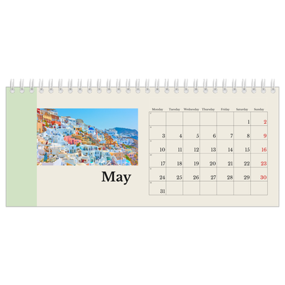 Desk calendars — Sights of the world [May]