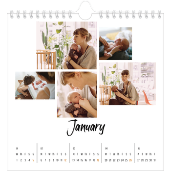 Square Photo Calendar — This is me