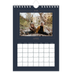 A5 Photo Calendar — Prussian blue [April]