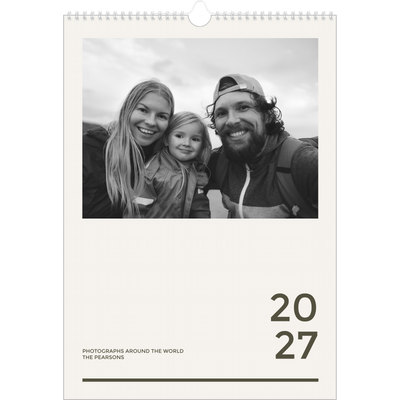 A3 photo calendars — Contemporary bold [cover]