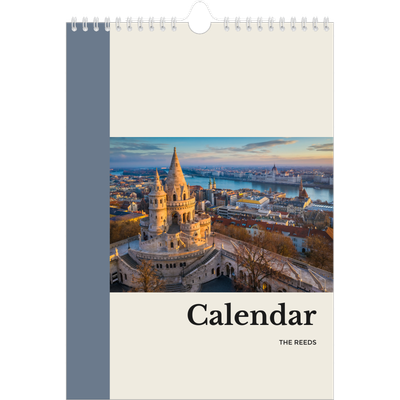A4 Photo Calendar — Sights of the world [cover]