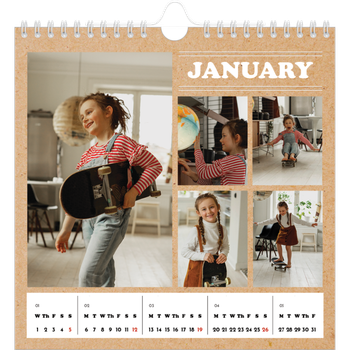 Square Photo Calendar — This year’s editorial