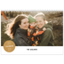 A4 Double Photo Calendar — Photo sticker [cover]