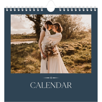 Square calendars  — Slate and serifs [cover]