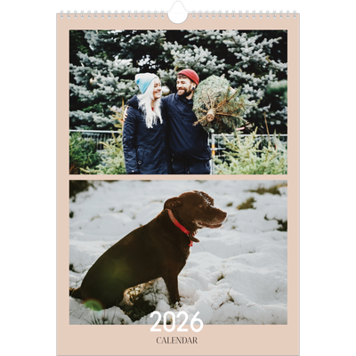 A3 photo calendars — Overlapping text [cover]