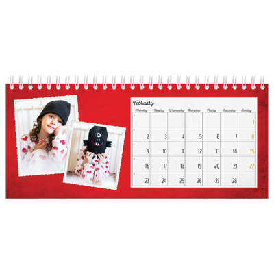 Desk calendars — Picture collection [February]