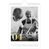 A5 Photo Calendar — Large glitter numbers [April]