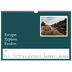 A3 Photo Calendar — Editorial Earth [April]