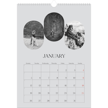 A3 Photo Calendar — Open road