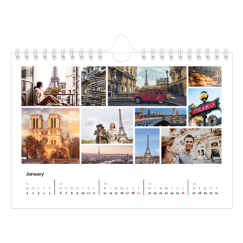A5 Landscape Photo Calendar — Framework