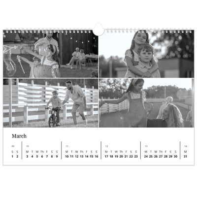 A3 Photo Calendar — Focus [March]