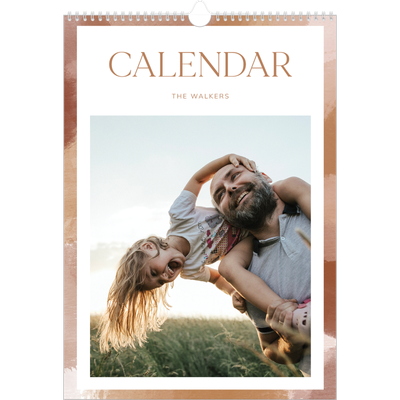 A3 photo calendars — Paintbrush effect [cover]