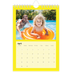 A5 Photo Calendar — Bright and bold [April]