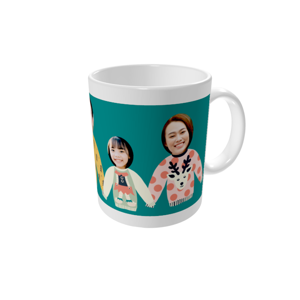 Personalised mugs — Ugly Christmas jumpers