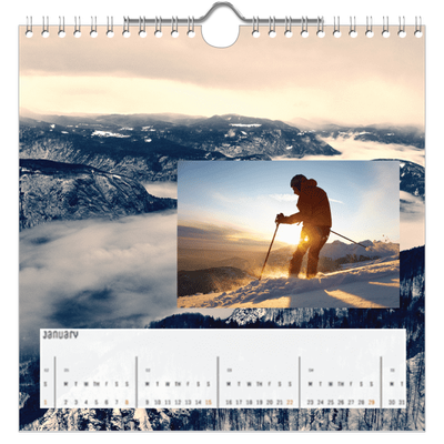 Square calendars  — Back to nature [January]