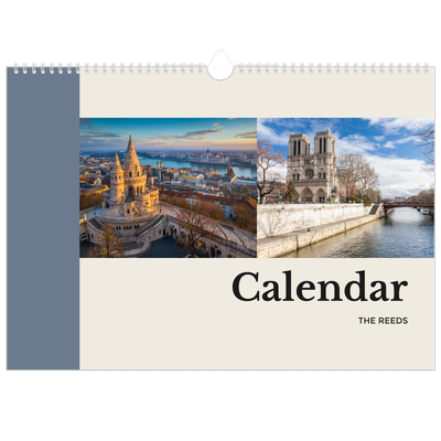 A3 Photo Calendar — Sights of the world [cover]