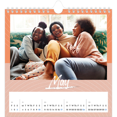 Square calendars  — Colour and pattern [cover]