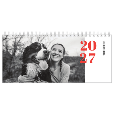 Desk calendars — A bold year [cover]