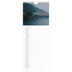 Slim Calendar  — Endless escape [April]
