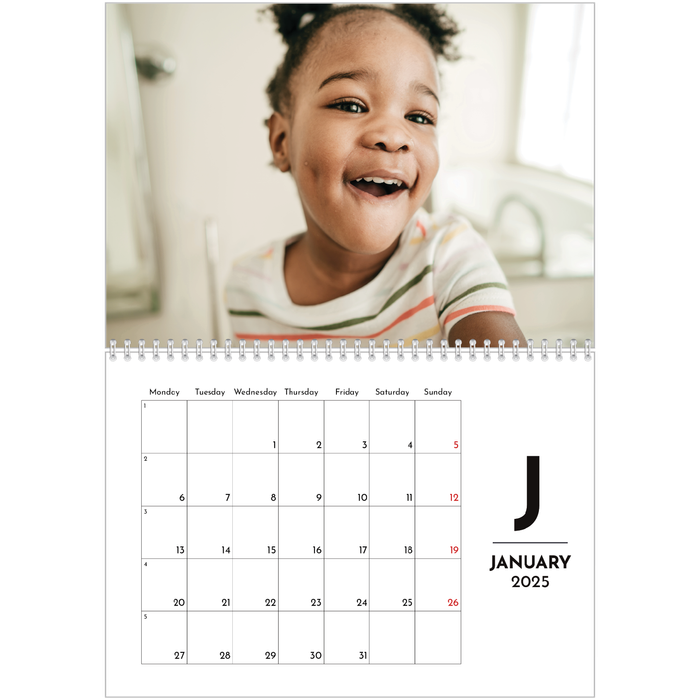 A4 Family Planner 2025 for Wall Weekly Planner Calendar