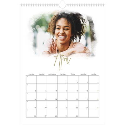 A3 photo calendars — Photo effects [April]