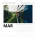 Square calendars  — White space [March]