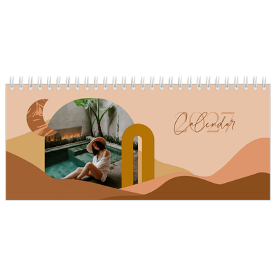 Desk calendars — Neutral mountains [cover]