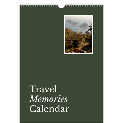 A3 photo calendars — Editorial Earth [cover]
