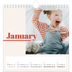 Square calendars  — 90s nostalgia [January]
