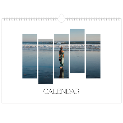 A3 Photo Calendar — Travel mosaics [cover]
