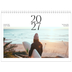 A4 Double Photo Calendar — Surfing sunsets [cover]