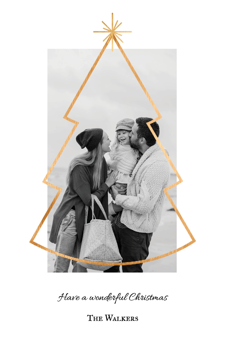 Cards — Golden tree