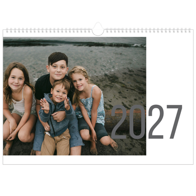 A3 Photo Calendar — Number months [cover]