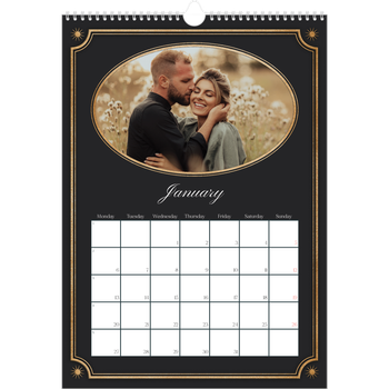 A3 Photo Calendar — Vintage classic