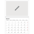 A4 Double Photo Calendar — Design your own product [January]