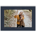 A4 Double Photo Calendar — Prussian blue [cover]