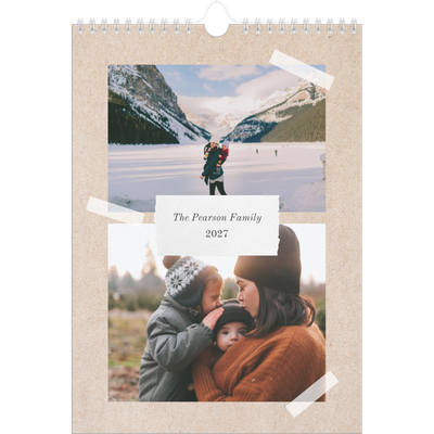 A4 Family Planner — Crafted Planner - Family of 4 [cover]