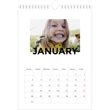 A4 Photo Calendar — Scattergram